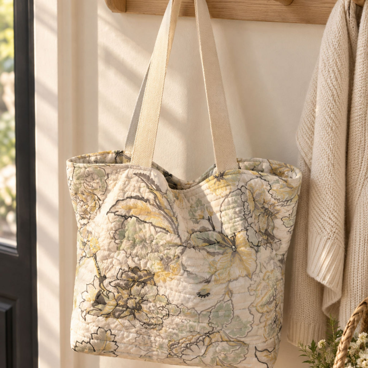 The Sunday Garden Limited Collection | 5-Piece Upcycled Tote Set